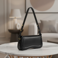 Bolsa de Ombro Pequenas Feminina,Mini Bolsas Sacola Tiracolo Moderna de Couro Impermeável,Shoulder Handbag